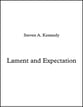 Lament and Expectation Orchestra sheet music cover